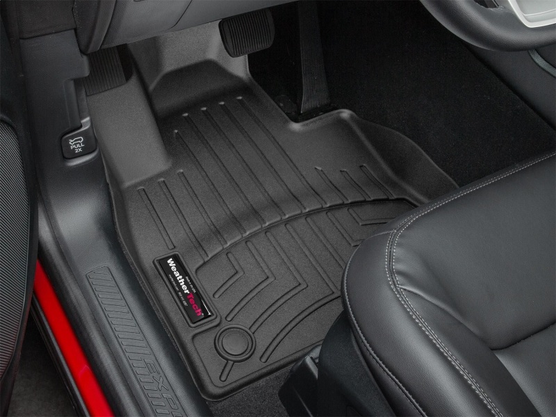 Picture of WeatherTech WT FloorLiner-Front-Blk Floor Mats - 4417161