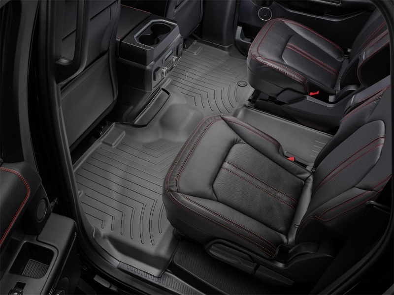 Picture of WeatherTech WT 3D FloorMat-Rear-Blk Floor Mats - 4412955IM
