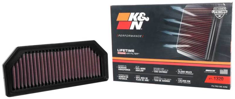 Picture of K&N Engineering KN Motorcycle Direct Fit Air Filters - KT-1320