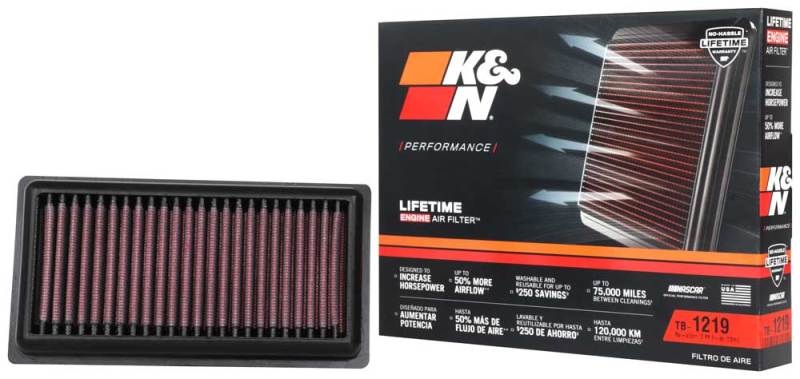 Picture of K&N Engineering KN Motorcycle Direct Fit Air Filters - TB-1219
