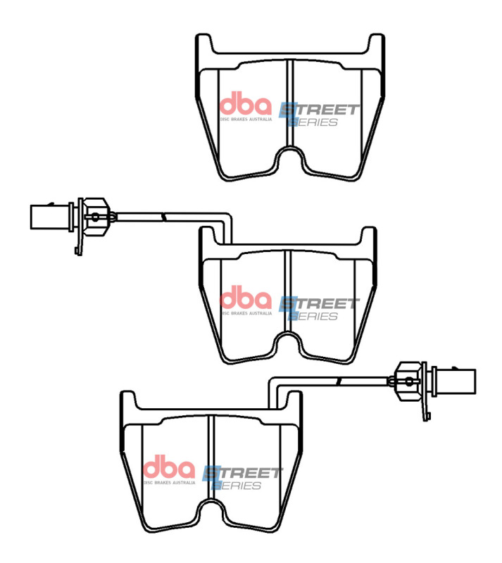 Picture of DBA Street Series Brake Pads - DB15110SS