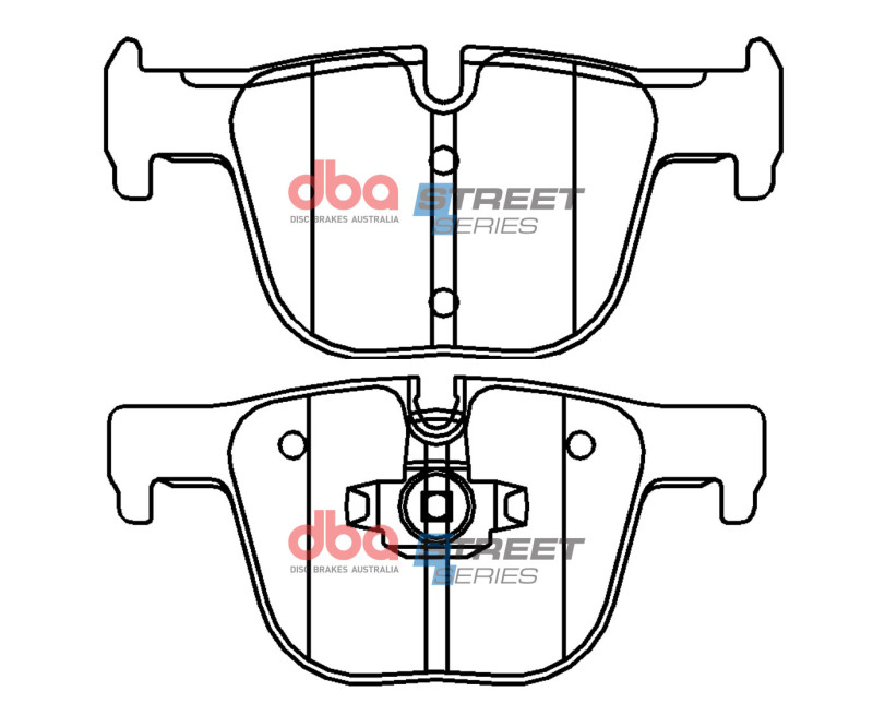 Picture of DBA Street Series Brake Pads - DB15126SS