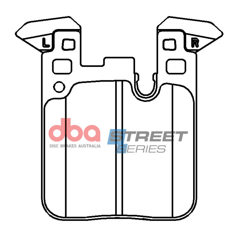 Picture of DBA Street Series Brake Pads - DB15127SS