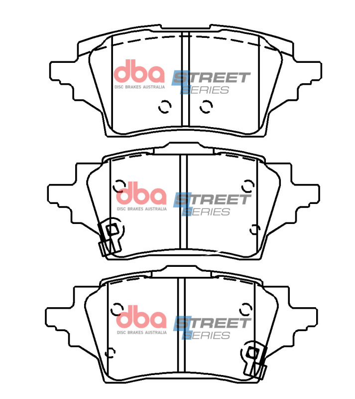 Picture of DBA Street Series Brake Pads - DB15137SS