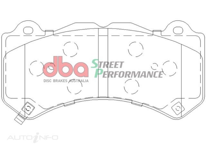 Picture of DBA SP Performance Brake Pads - DB2375SP