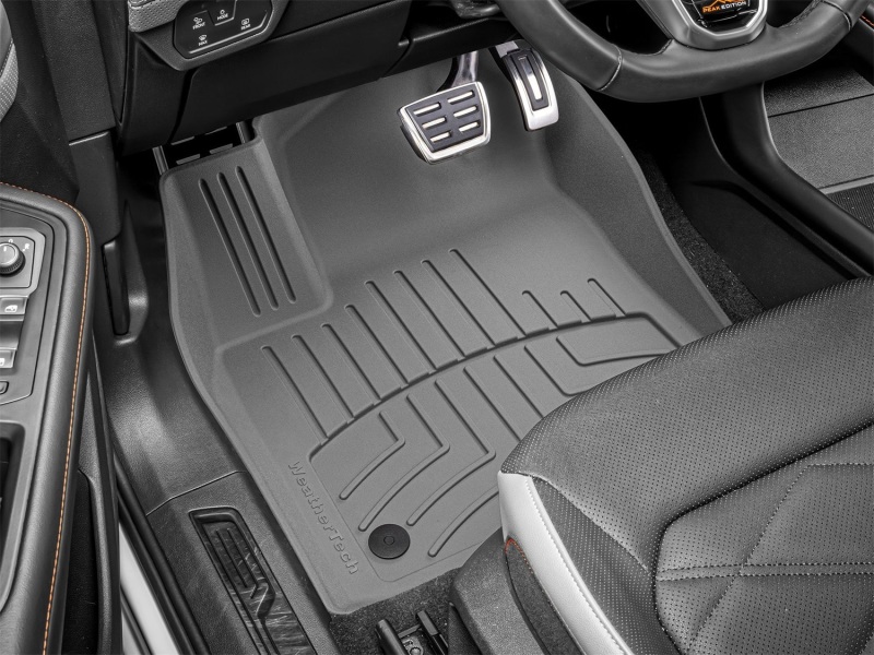 Picture of WeatherTech WT 3D FloorMat-Front-Grey Floor Mats - 4615501IM