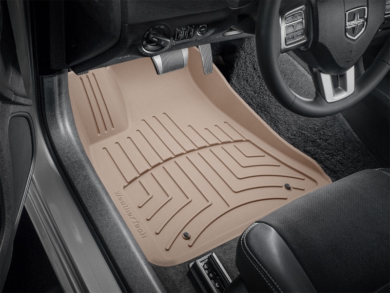 Picture of WeatherTech WT 3D FloorMat-Front-Tan Floor Mats - 454251IM