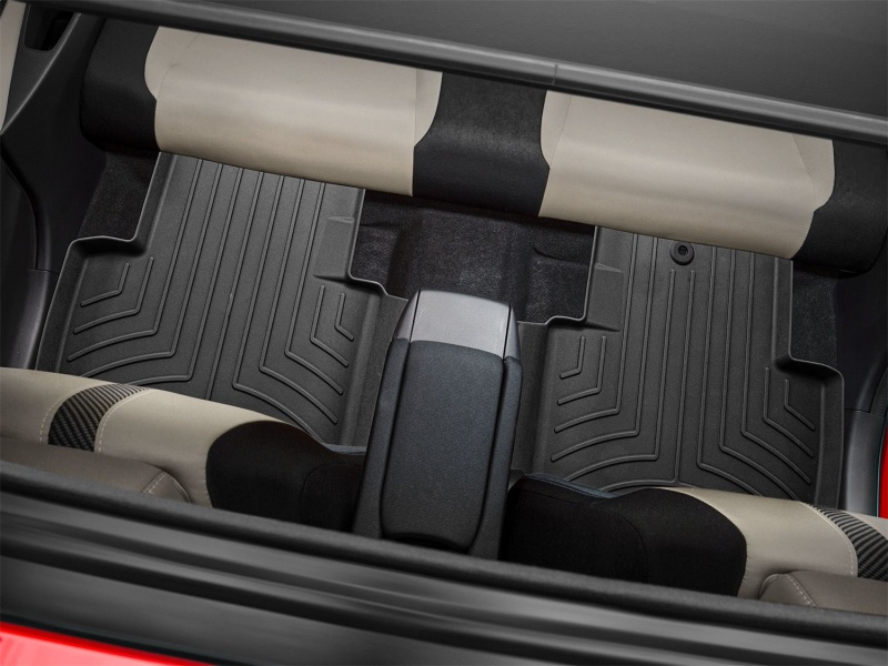 Picture of WeatherTech WT 3D FloorMat-Rear-Blk Floor Mats - 449432IM