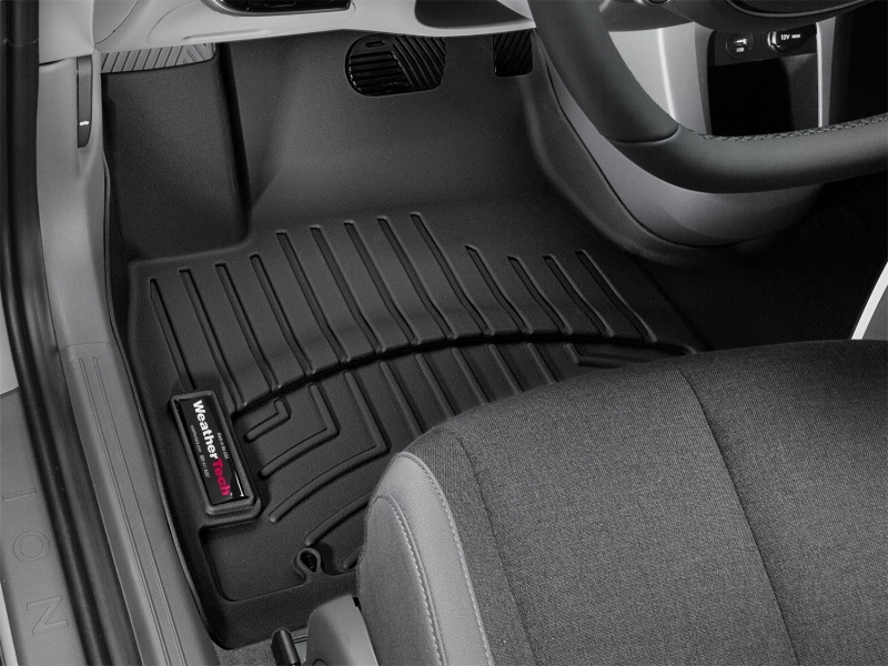 Picture of WeatherTech WT FloorLiner-Front-Blk Floor Mats - 4417201