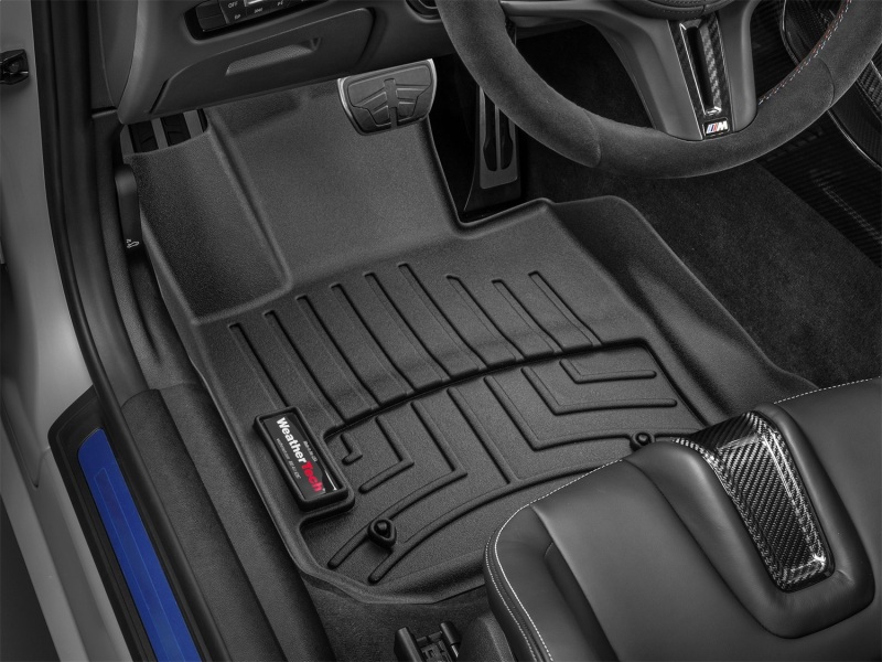 Picture of WeatherTech WT FloorLiner-Front-Blk Floor Mats - 4416931