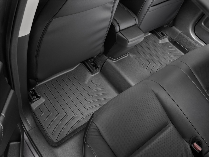 Picture of WeatherTech WT FloorLiner-Rear-Blk Floor Mats - 4414902