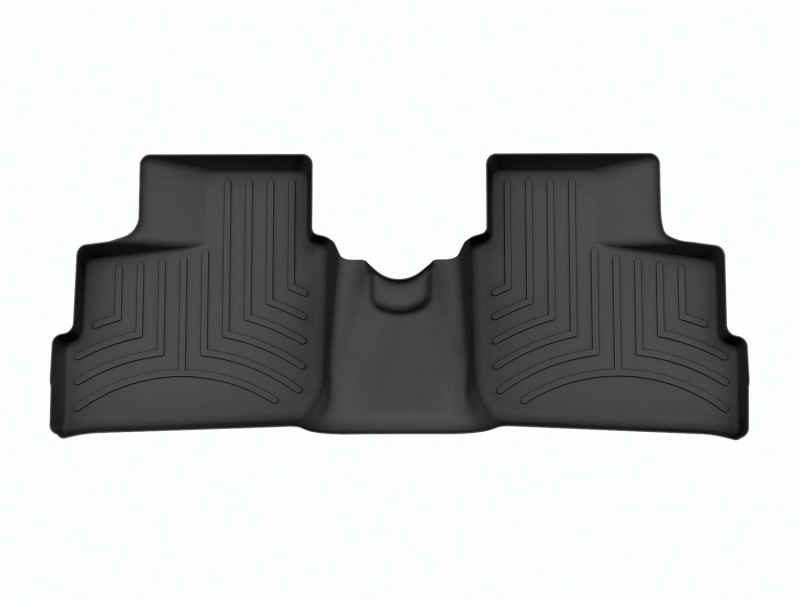 Picture of WeatherTech WT FloorLiner-Rear-Blk Floor Mats - 446002