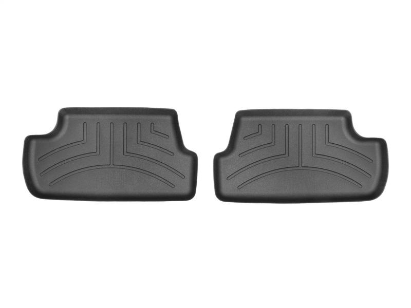 Picture of WeatherTech WT FloorLiner-Rear-Blk Floor Mats - 449502