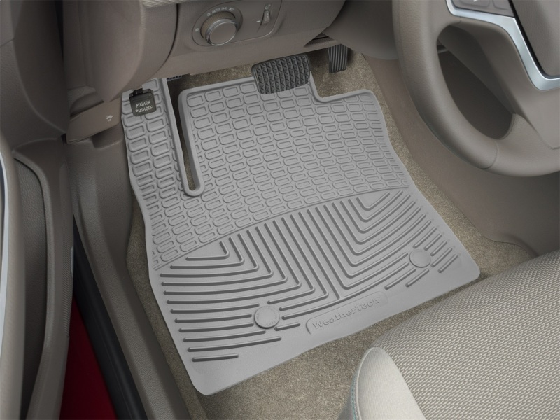 Picture of WeatherTech WT Rubber Mats-Front-Grey Floor Mats - W386GR