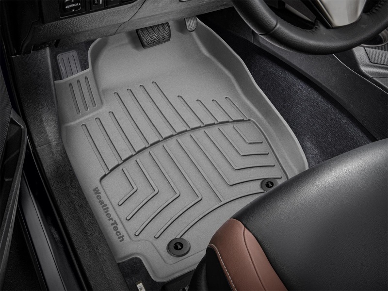 Picture of WeatherTech WT 3D FloorMat-Front-Grey Floor Mats - 465101IM
