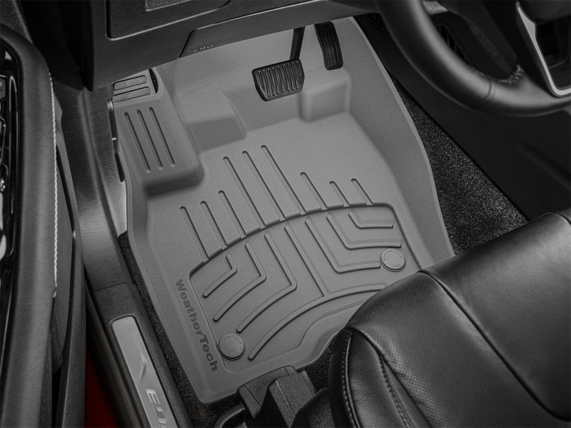 Picture of WeatherTech WT 3D FloorMat-Front-Grey Floor Mats - 468151IM