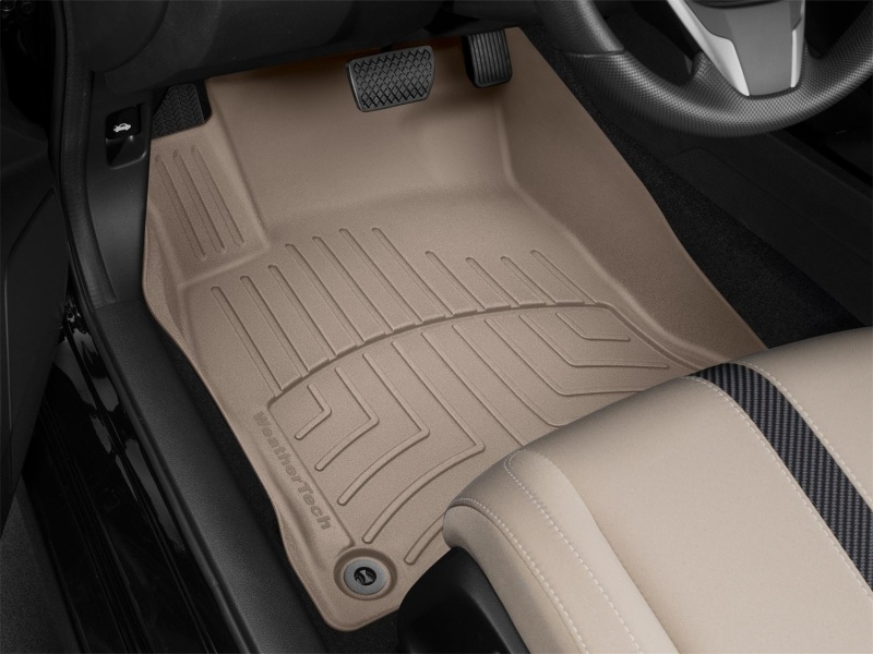 Picture of WeatherTech WT 3D FloorMat-Front-Tan Floor Mats - 458841IM