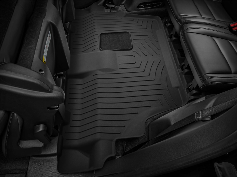 Picture of WeatherTech WT 3D FloorMat-Rear-Blk Floor Mats - 443243IM