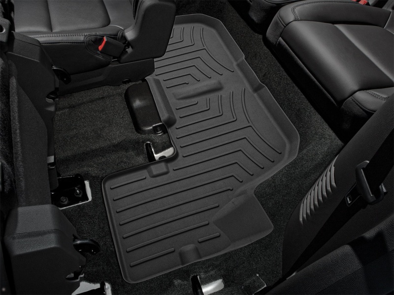 Picture of WeatherTech WT 3D FloorMat-Rear-Blk Floor Mats - 443593IM