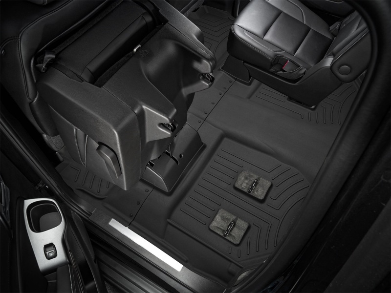 Picture of WeatherTech WT 3D FloorMat-Rear-Blk Floor Mats - 446073IM
