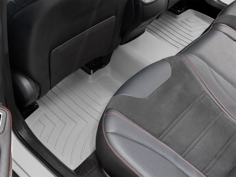 Picture of WeatherTech WT FloorLiner-Rear-Grey Floor Mats - 468982IM