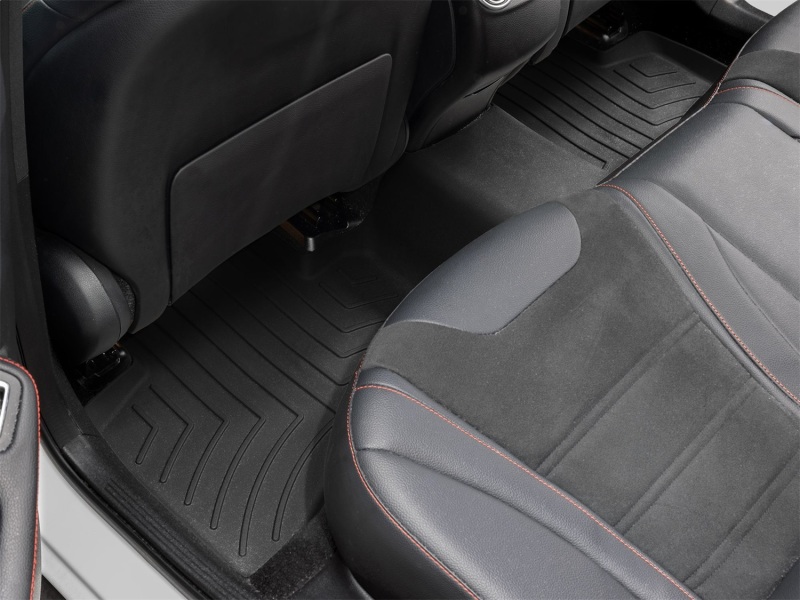 Picture of WeatherTech WT FloorLiner-Rear-Blk Floor Mats - 448982IM