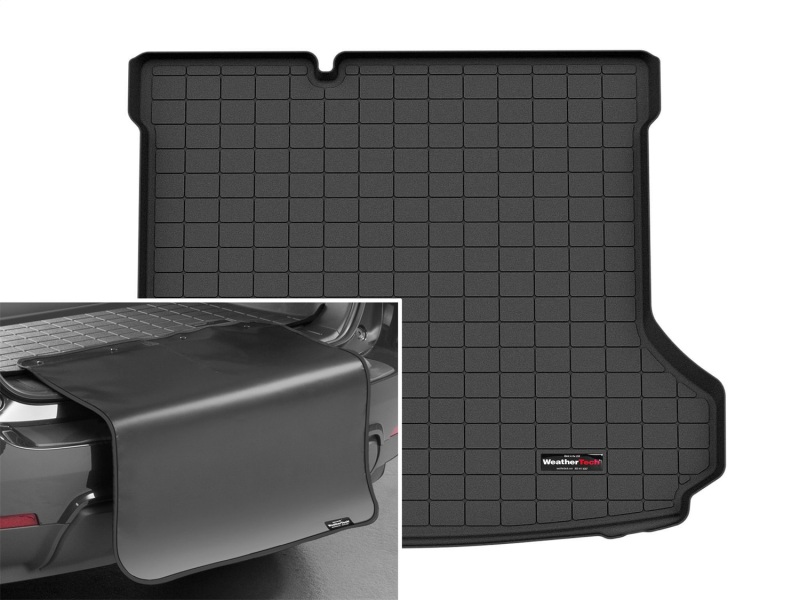 Picture of WeatherTech WT Cargo Liners-Black Floor Mats - 401489SK