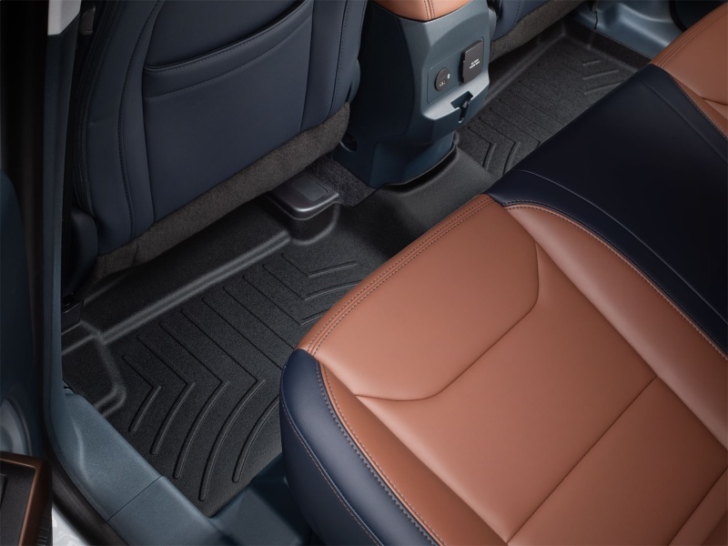 Picture of WeatherTech WT FloorLiner-Rear-Blk Floor Mats - 4417452