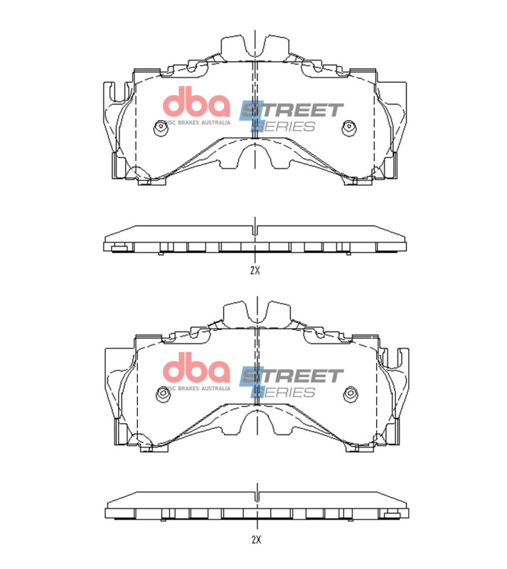 Picture of DBA Street Series Brake Pads - DB15150SS