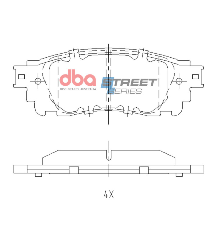 Picture of DBA Street Series Brake Pads - DB2419SS