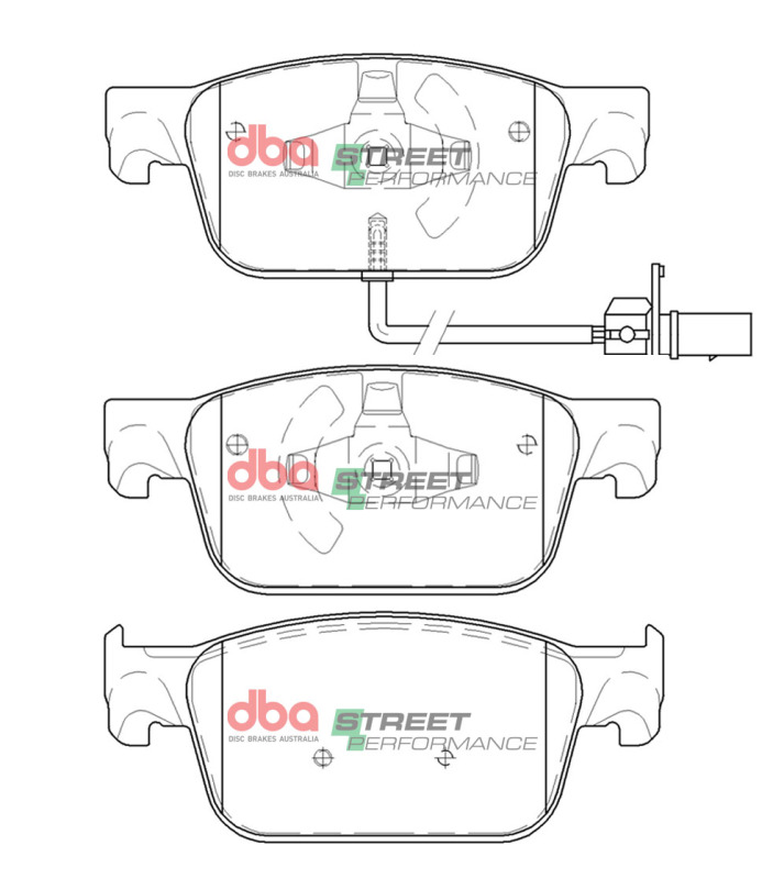 Picture of DBA SP Performance Brake Pads - DB15106SP