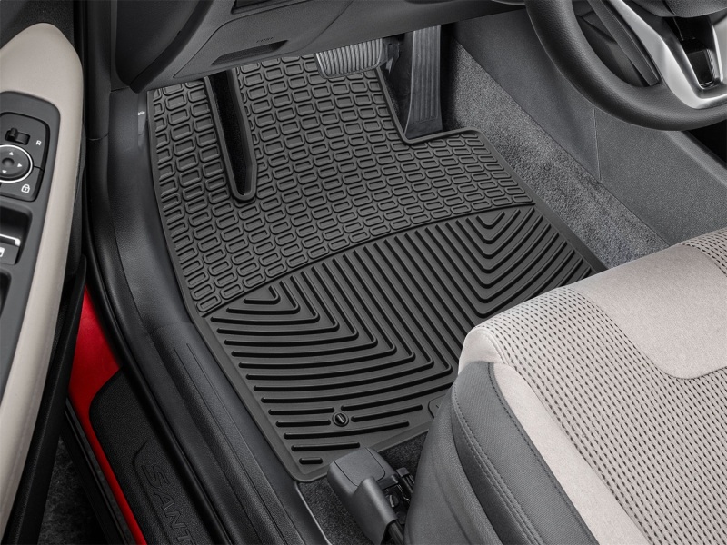 Picture of WeatherTech WT Rubber Mats-Front-Blk Floor Mats - W495