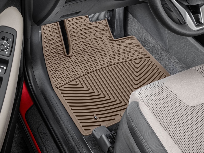 Picture of WeatherTech WT Rubber Mats-Front-Tan Floor Mats - W495TN