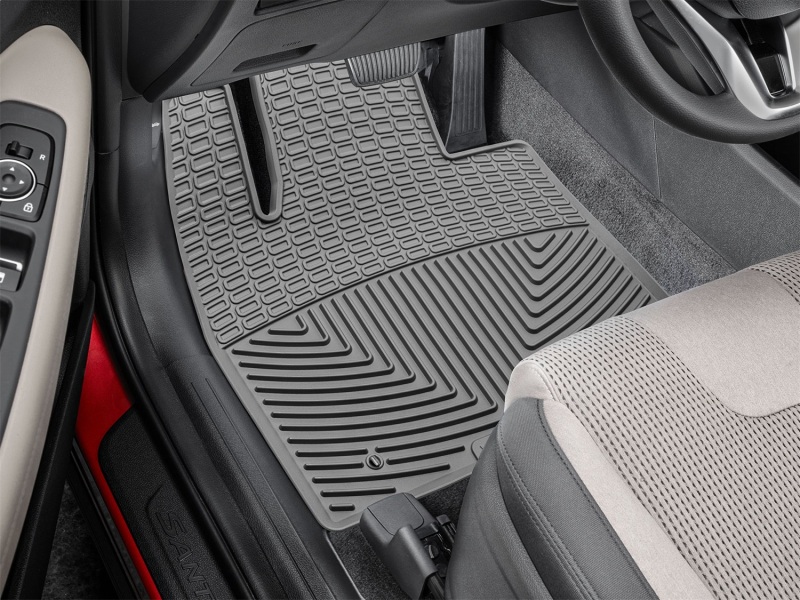 Picture of WeatherTech WT Rubber Mats-Front-Grey Floor Mats - W495GR