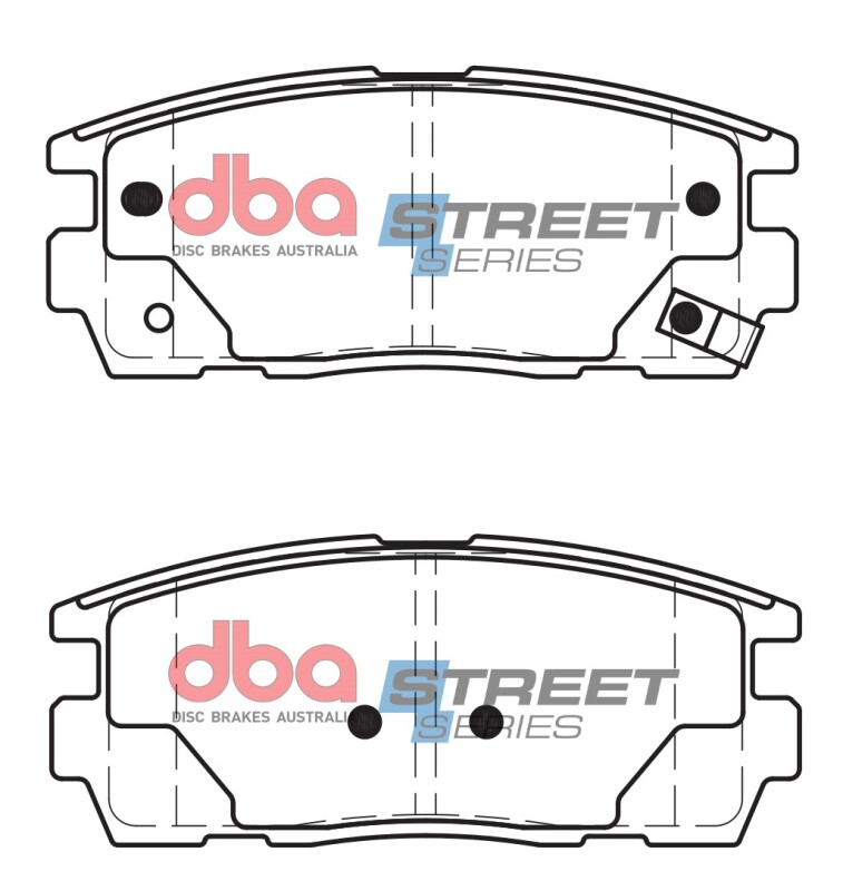 Picture of DBA Street Series Brake Pads - DB1862SS