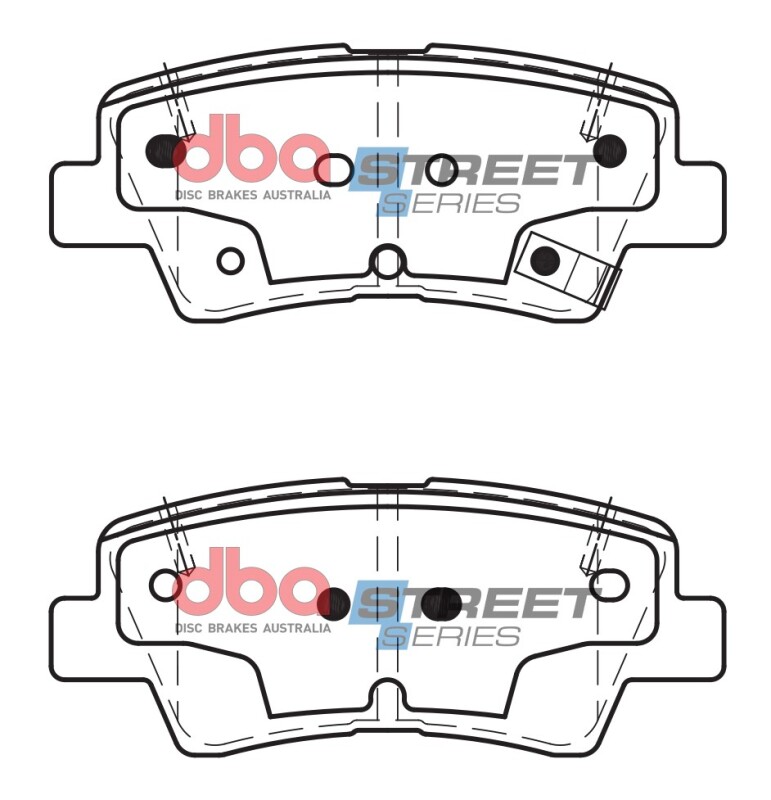 Picture of DBA Street Series Brake Pads - DB2076SS