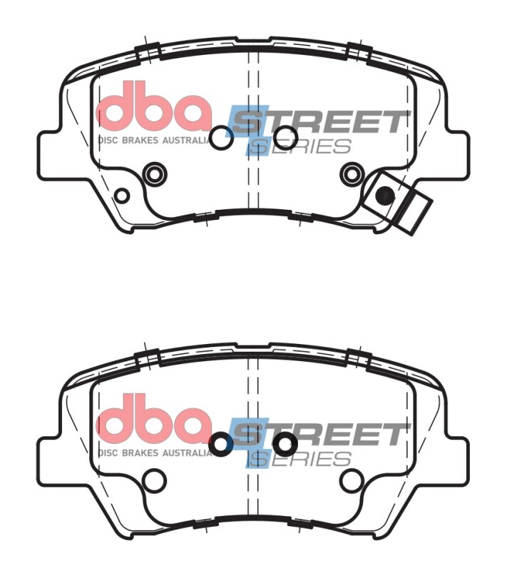 Picture of DBA Street Series Brake Pads - DB2240SS