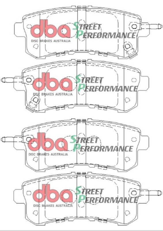 Picture of DBA SP Performance Brake Pads - DB2244SP