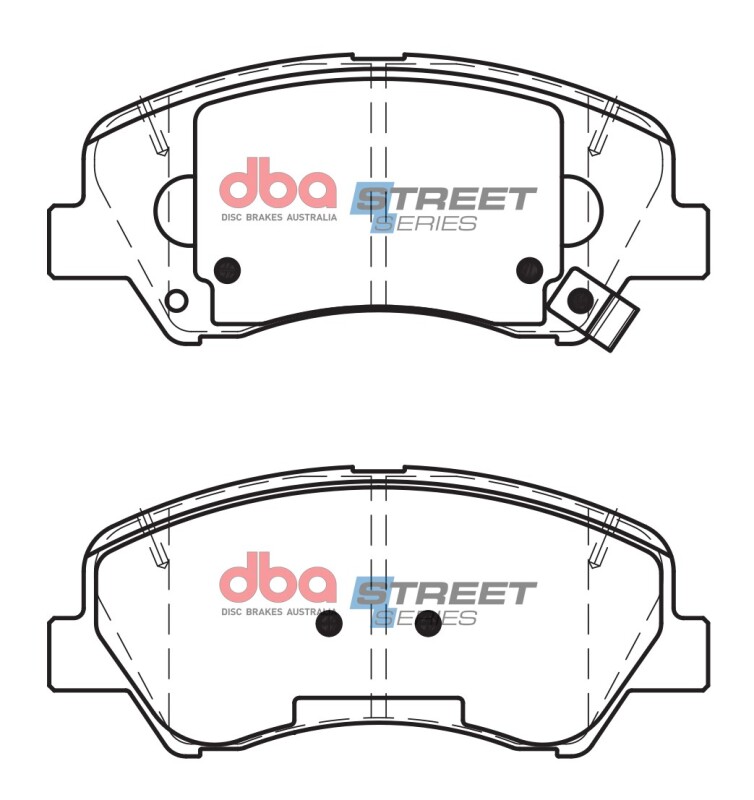Picture of DBA Street Series Brake Pads - DB2272SS