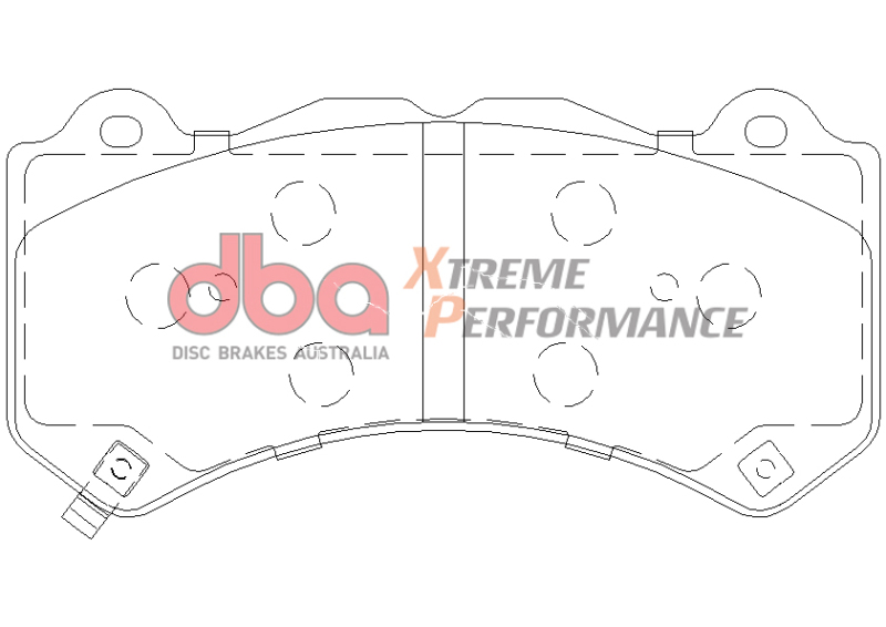 Picture of DBA XP Performance Brake Pads - DB2375XP