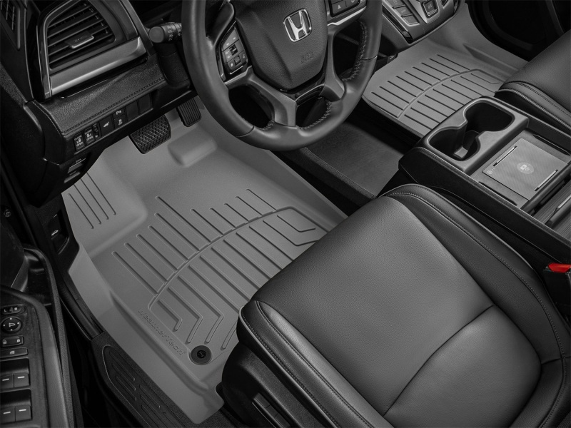 Picture of WeatherTech WT 3D FloorMat-Front-Grey Floor Mats - 4612181IM