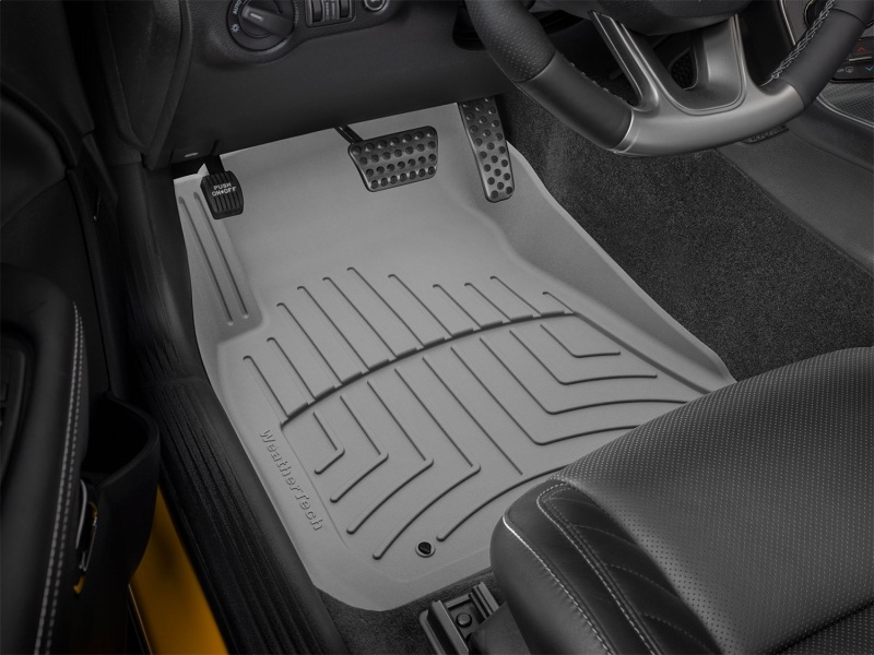 Picture of WeatherTech WT 3D FloorMat-Front-Grey Floor Mats - 4610491IM