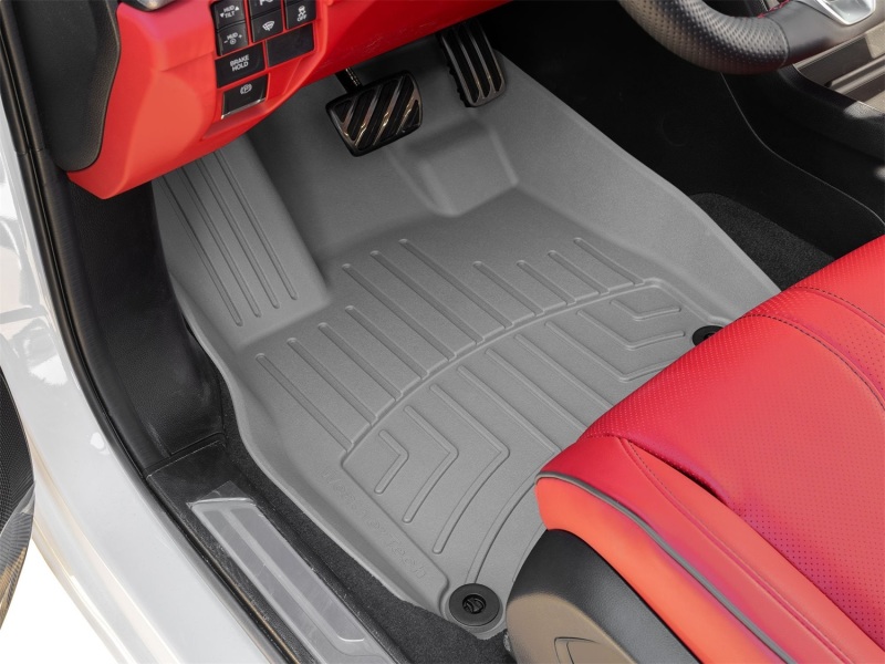 Picture of WeatherTech WT 3D FloorMat-Front-Grey Floor Mats - 4614691IM