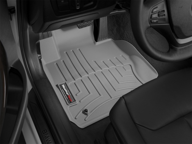 Picture of WeatherTech WT FloorLiner-Front-Grey Floor Mats - 469431