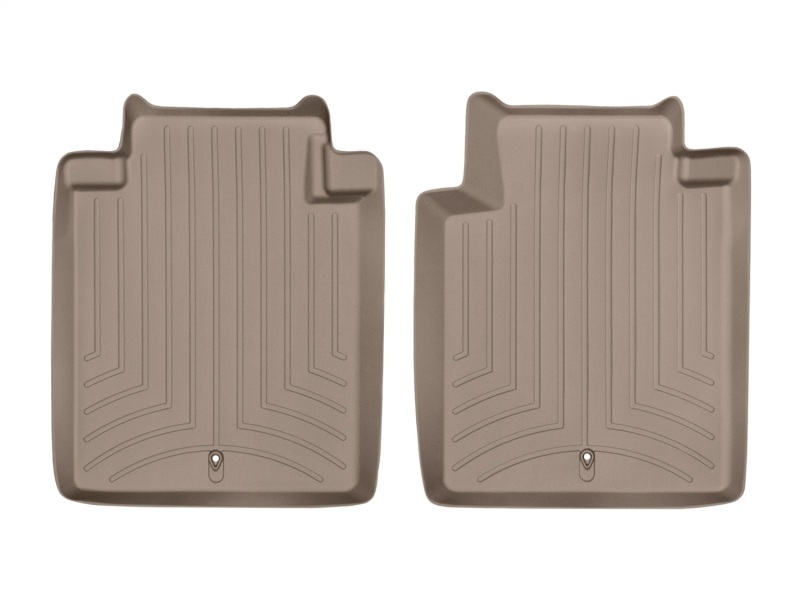 Picture of WeatherTech WT FloorLiner-Rear-Tan Floor Mats - 453043