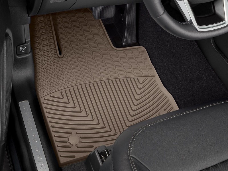 Picture of WeatherTech WT Rubber Mats-Front-Tan Floor Mats - W526TN