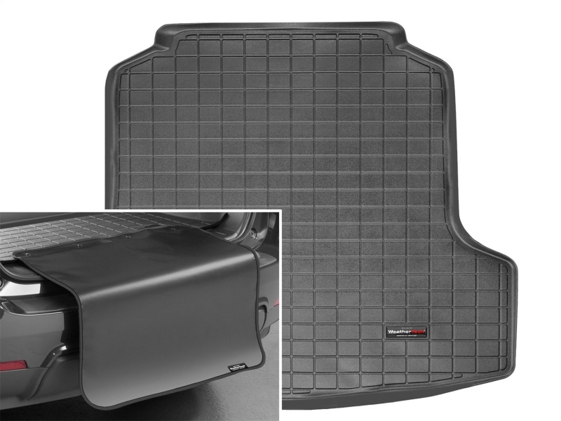 Picture of WeatherTech WT Cargo Liners-Black Floor Mats - 40574SK