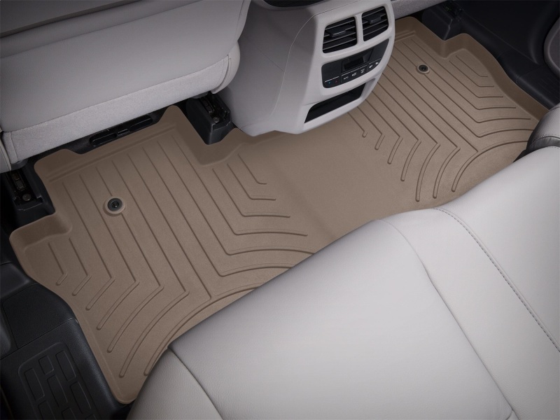 Picture of WeatherTech WT 3D FloorMat-Rear-Tan Floor Mats - 458392IM