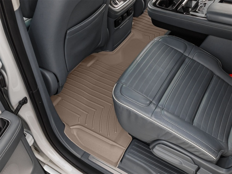 Picture of WeatherTech WT 3D FloorMat-Rear-Tan Floor Mats - 4512957IM