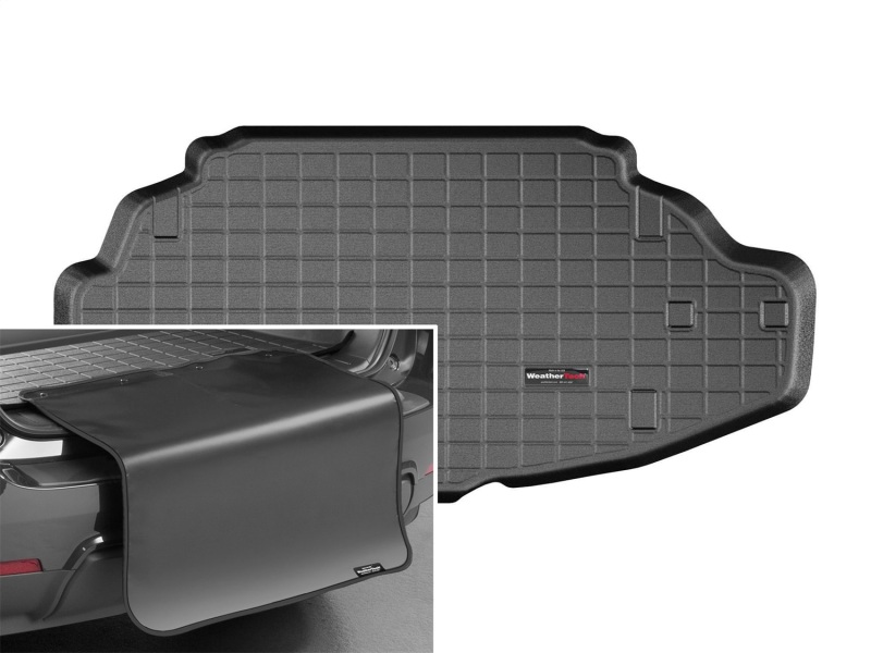 Picture of WeatherTech WT Cargo Liners-Black Floor Mats - 401276SK